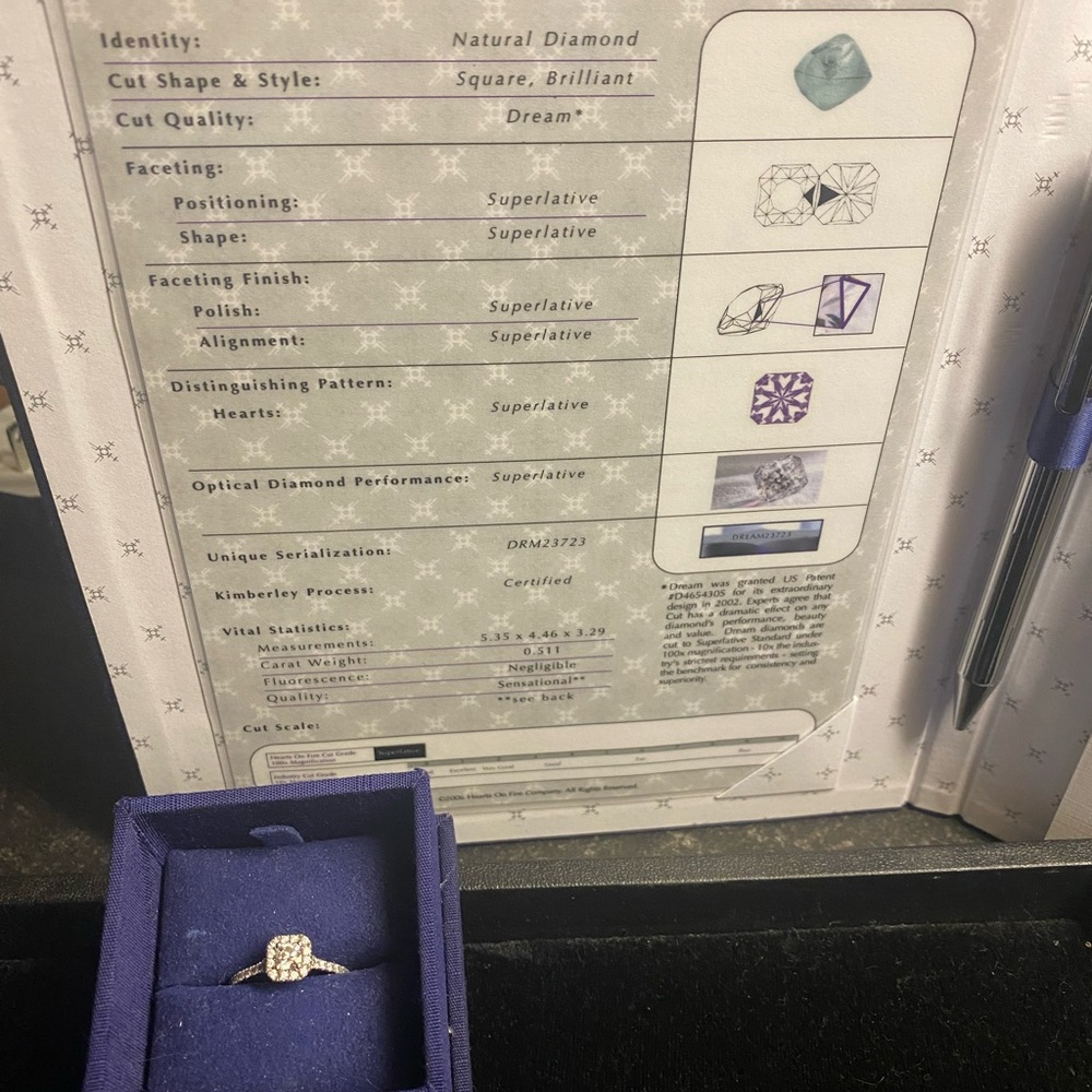 Hearts on Fire Transcend Dream Ring